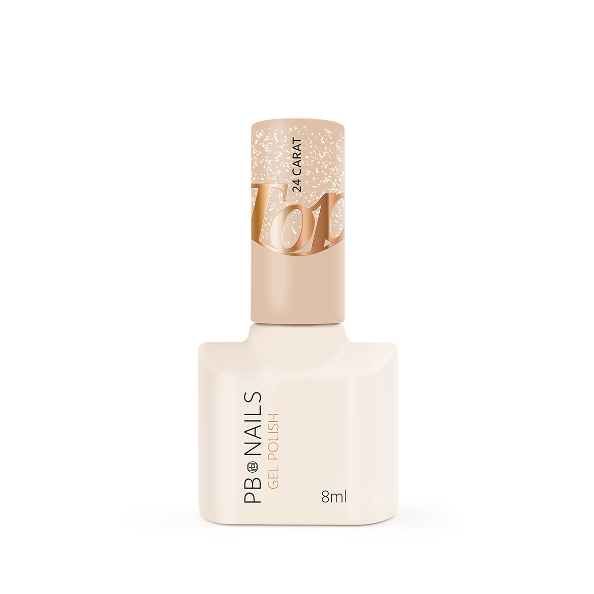 PB Nails 24 Carat Top Coat 8ml