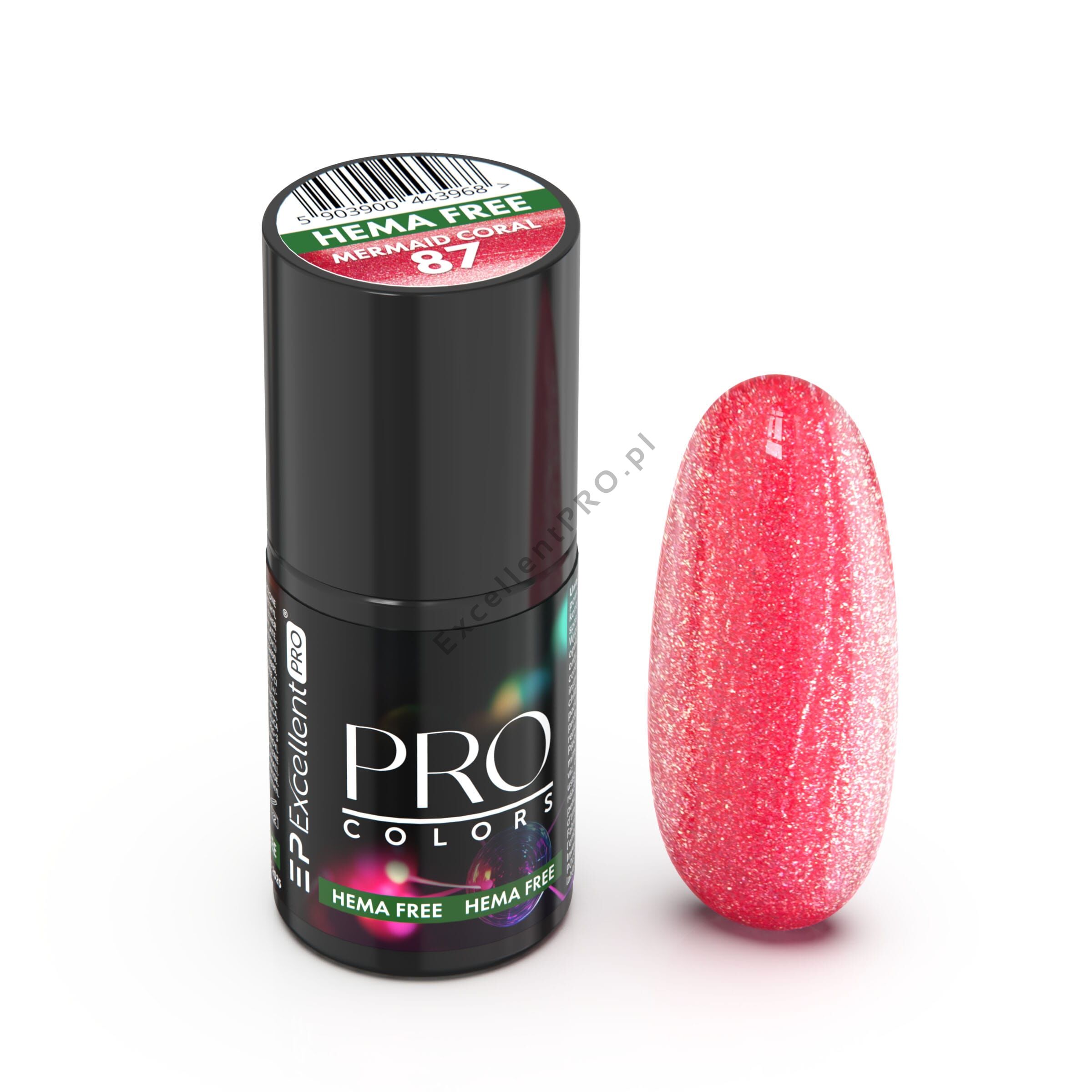 Excellent PRO- Colors HemaFree 087 MERMAID CORAL 7g