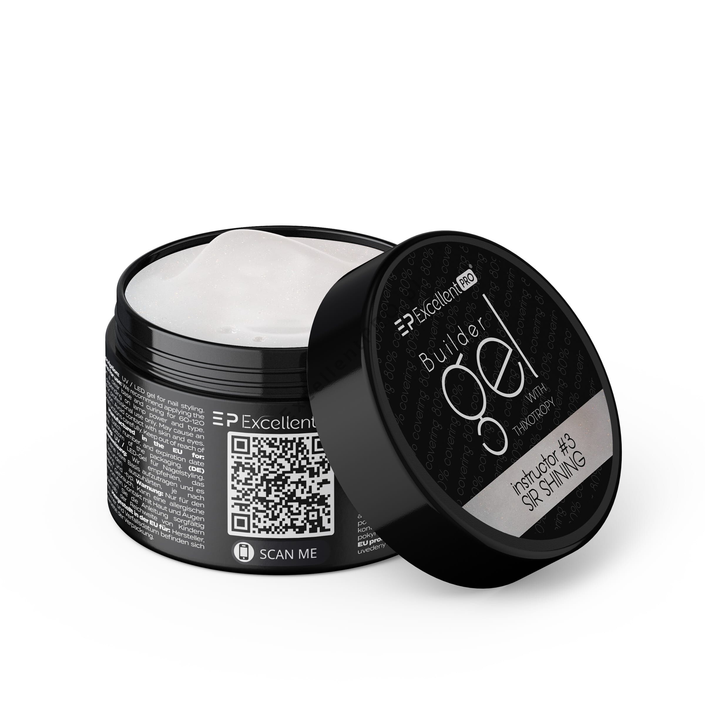 Excellent PRO Builder gel with thixotropy Instructor #3 SIR SHINING 15g