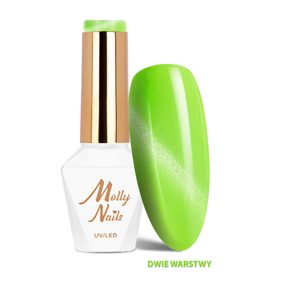 Molly Nails Pastel Cat Eye Gel Polish No. 270 Lime 8g – HEMA/Di-HEMA Free