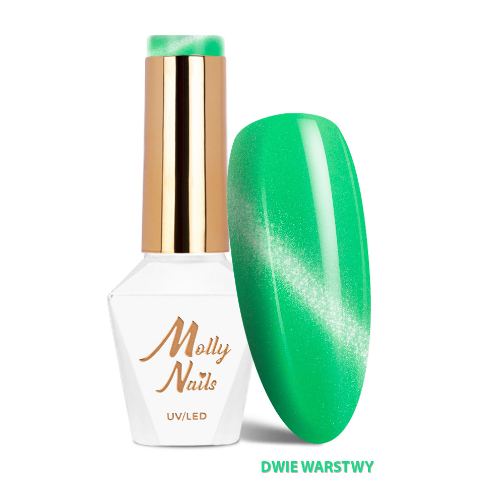 Molly Nails Pastel Cat Eye Gel Polish No. 271 Mint 8g – HEMA/Di-HEMA Free