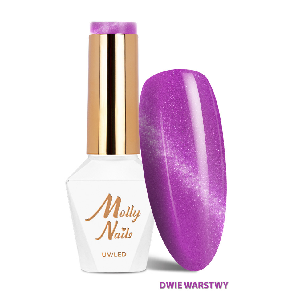Molly Nails Pastel Cat Eye Gel Polish No. 273 Violet 8g – HEMA/Di-HEMA Free