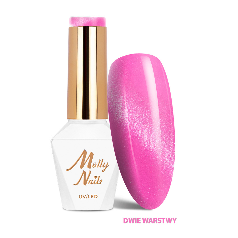 Molly Nails Pastel Cat Eye Gel Polish No. 274 Bubblegum 8g – HEMA/Di-HEMA Free