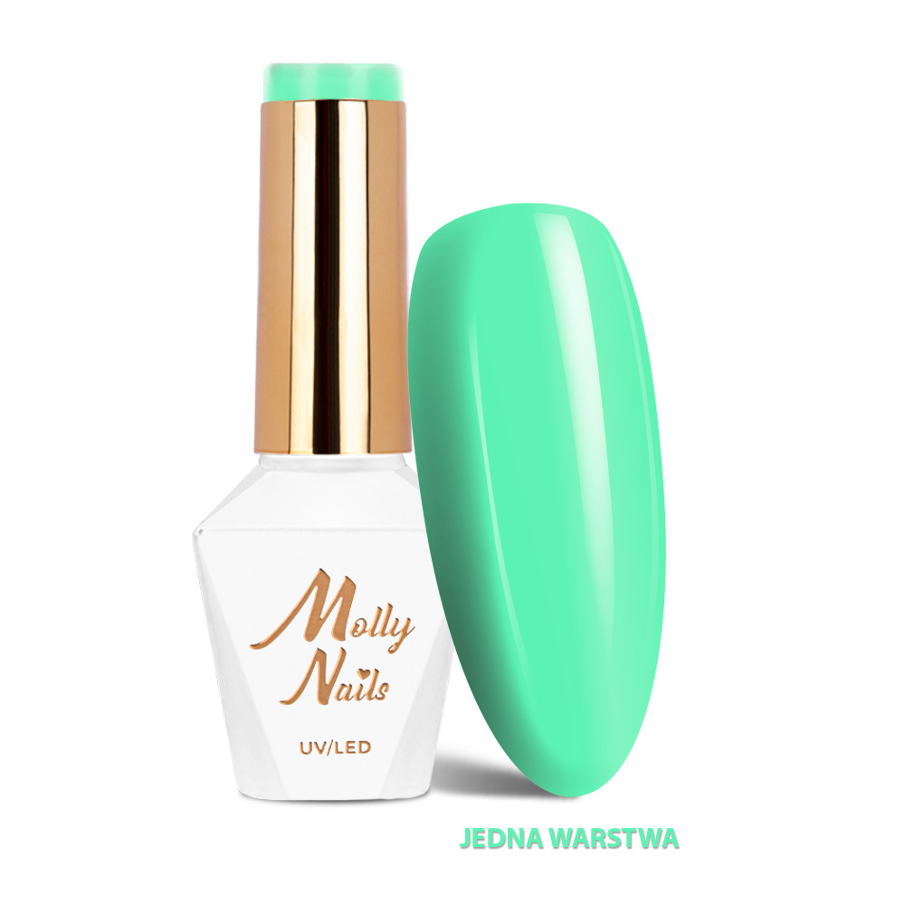 Molly Nails Gel Polish 291 Mint Splash – Sorbet HEMA/Di-HEMA Free 8g
