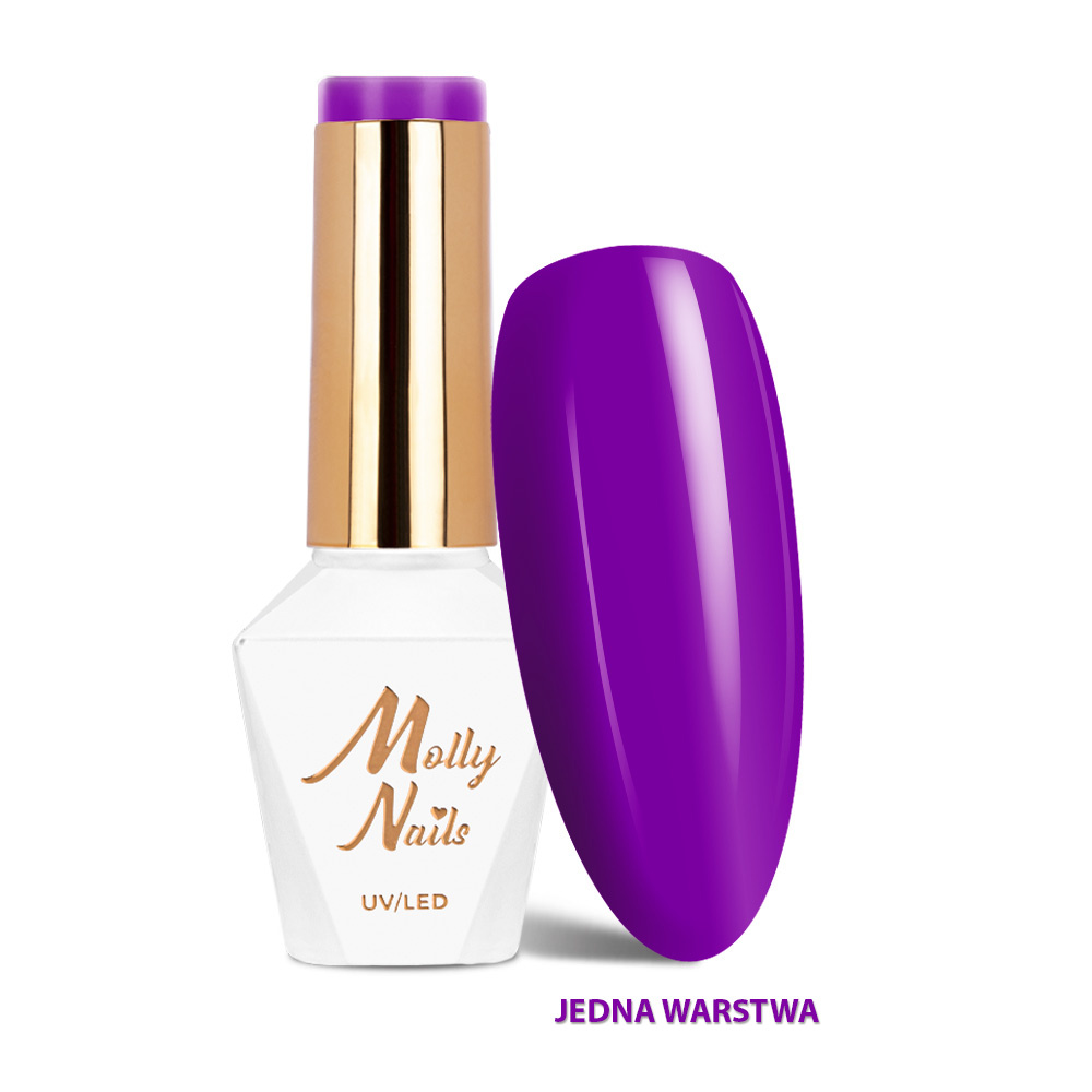 Molly Nails Gel Polish 287 Ultra Plum – Vivid Vibes HEMA/Di-HEMA Free 8g