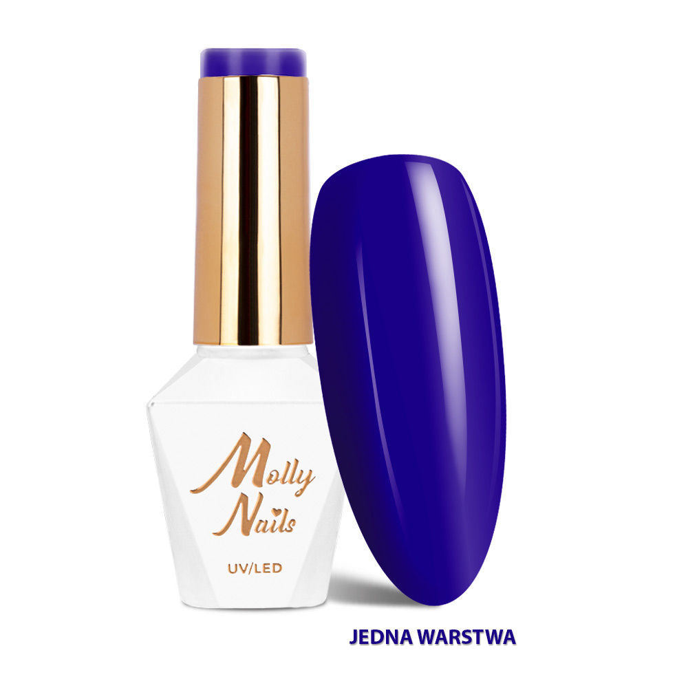 Molly Nails Gel Polish 288 Cobalt Storm – Vivid Vibes HEMA/Di-HEMA Free 8g