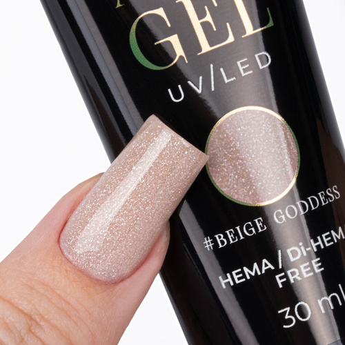 Molly Nails AcrylGel Beige Goddess – HEMA/Di-HEMA Free Acrygel / Polygel Builder Gel 30ml
