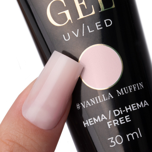 Molly Nails AcrylGel Vanilla Muffin – HEMA/Di-HEMA Free Acrygel / Polygel Builder Gel 30ml