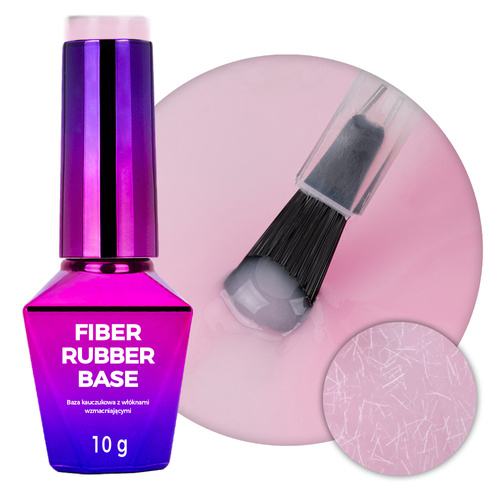 Molly Nails Rubber Fiber Base – Angel Pink 10g