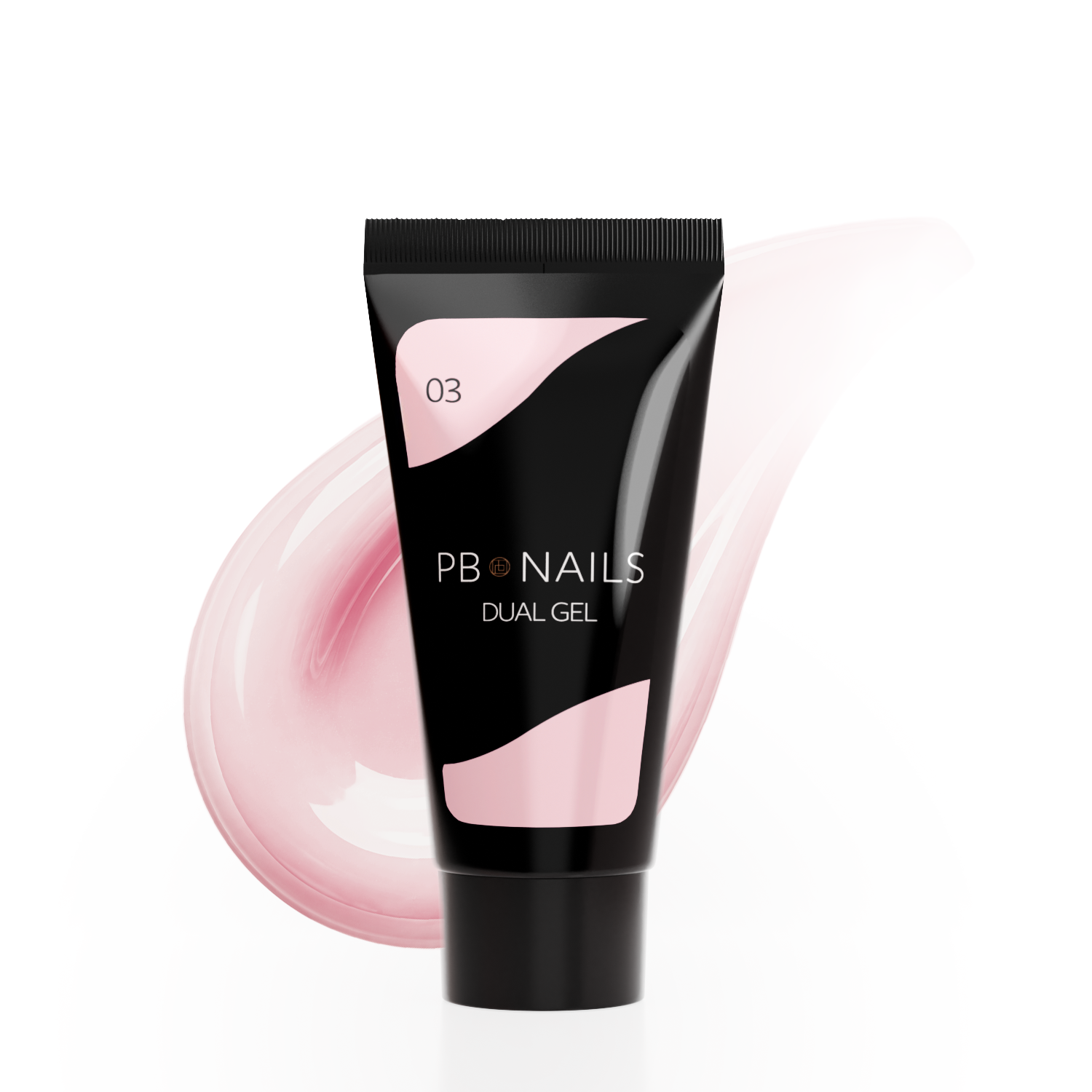 PB Nails Dual Gel 03 Acrygel – POWDER PINK