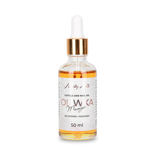 Molly Nails Mango Cuticle & Nail Oil with Dropper 50ml