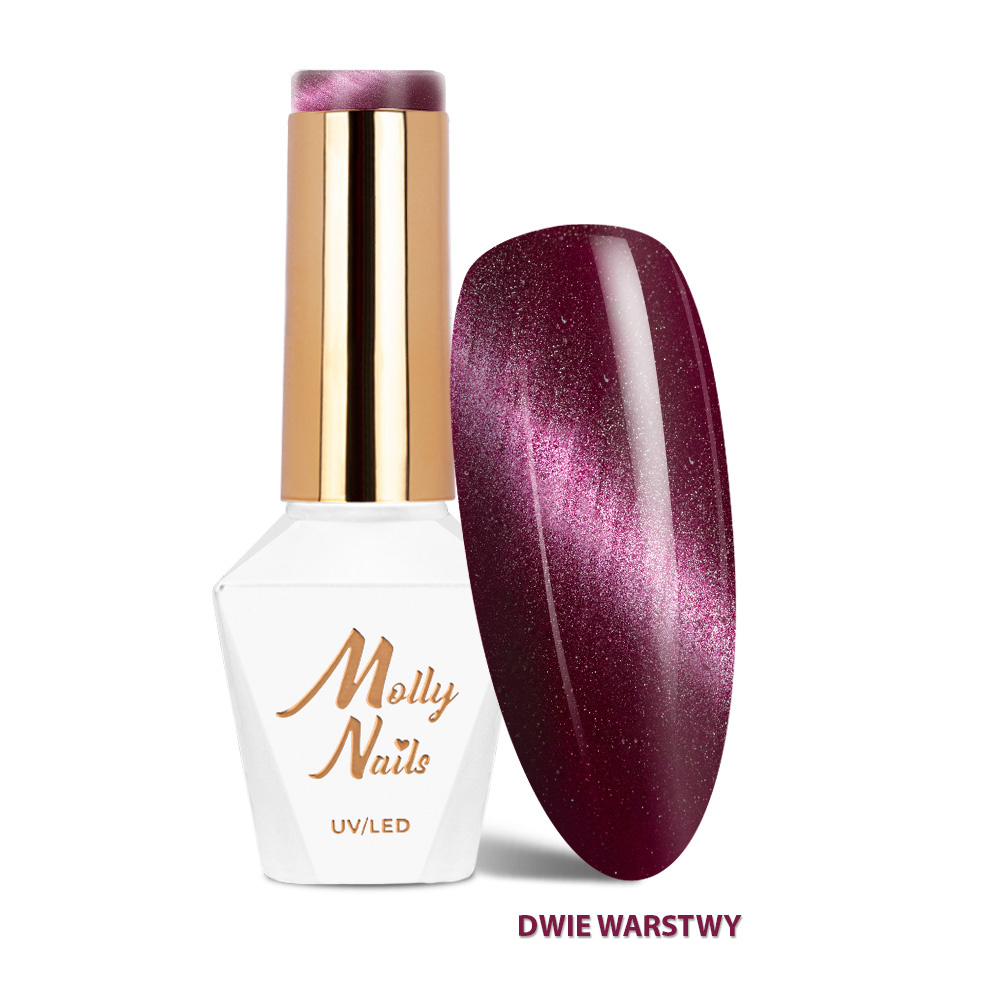 Molly Nails Gel Polish 245 – VELVET MAUVE (CAT EYE SEDUCTION Collection) 8g