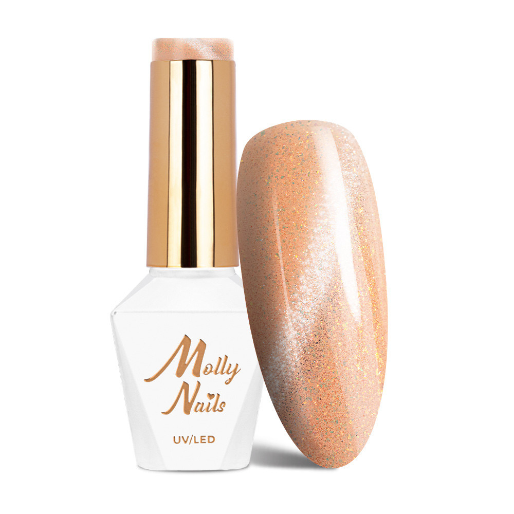 Molly Nails Gel Polish 180 – ORANGES (PASTEL CAT EYE Collection) 8 g