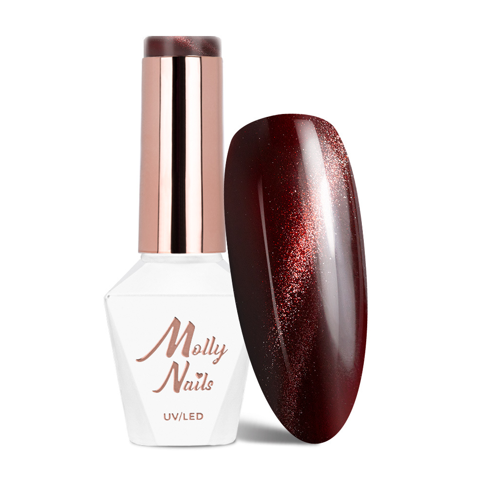 Molly Nails Gel Polish 237 – REDS (CAT EYE RED Collection) 8 g