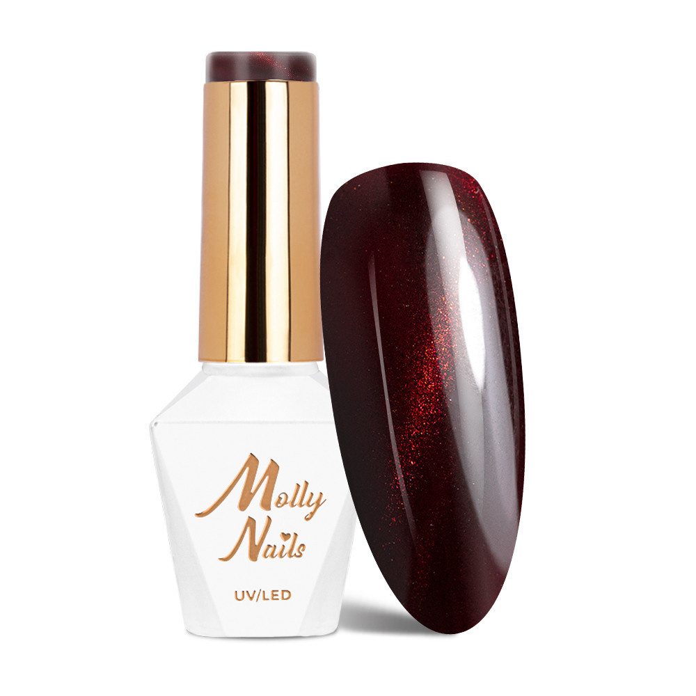 Molly Nails Gel Polish 238 – REDS (CAT EYE RED Collection) 8 g