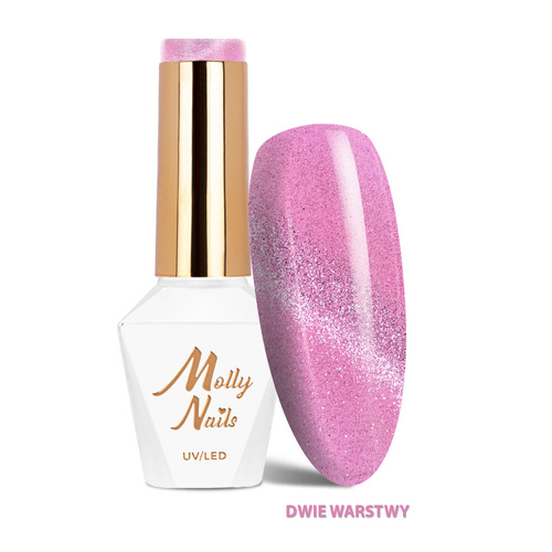 Molly Nails Gel Polish 264 – BLUSH (CRYSTAL WATER CAT EYE Collection) 8g