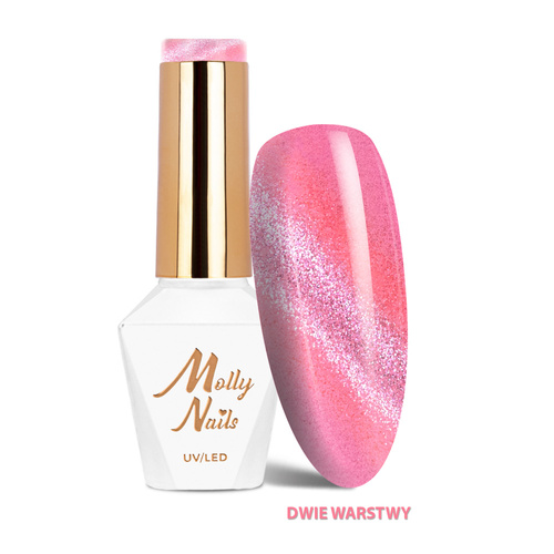 Molly Nails Gel Polish 265 – BERRY (CRYSTAL WATER CAT EYE Collection) 8g