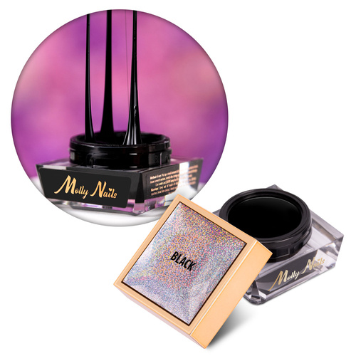 Molly Nails Spider Gel – BLACK  5g